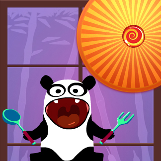 Feed the Panda – physics puzzle game